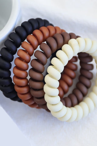 Coil Hair Ties 4 pc