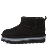 Retro Shorty Black Boots - BEARPAW