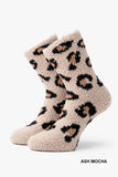 Leopard Fuzzy Socks