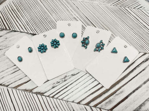 Teal Overload Earrings