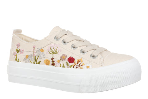 White Sadie Sun Platform Shoe - Blowfish