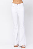 White High Rise Flares - Judy Blue