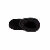 9" Sheepskin Boot - Black