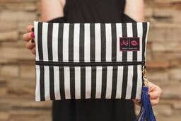 Glam Strip Bag - Makeup Junkie Bag