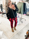 Plaid around the house - Joggers